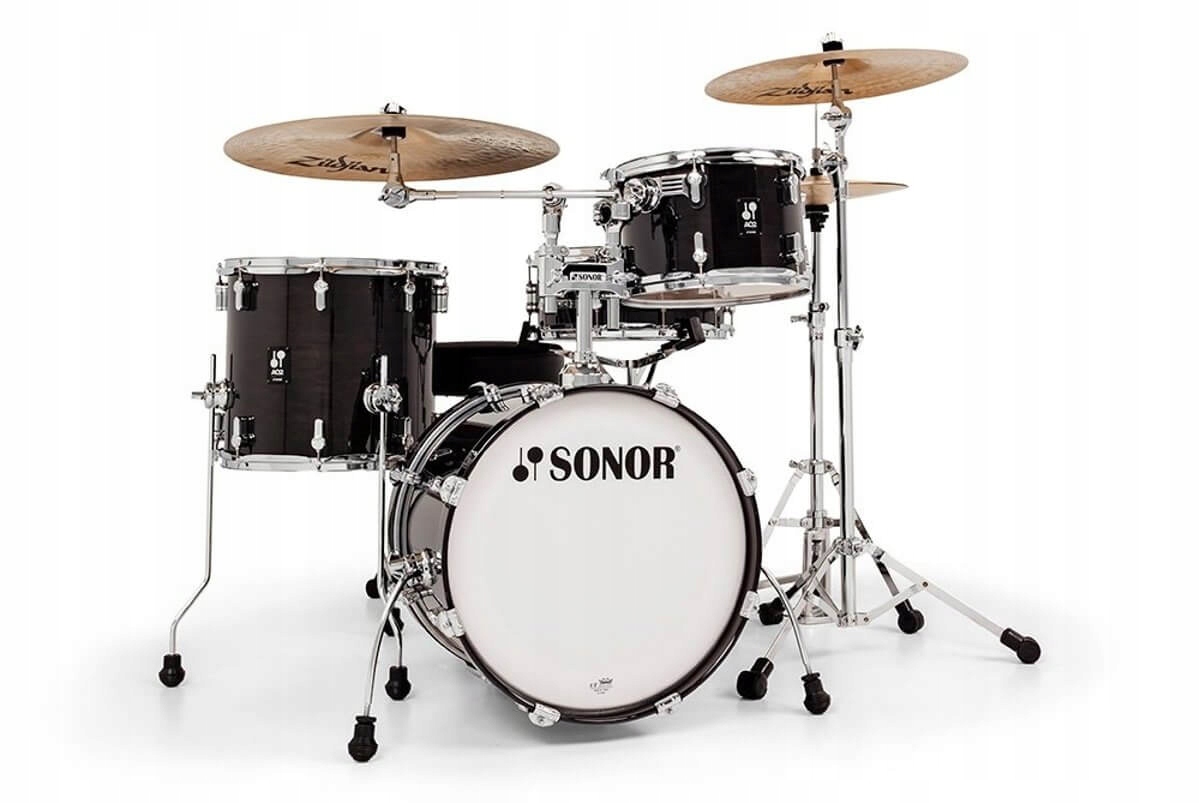 Sonor AQ2 Bop Shell Set Transparent Stain Black