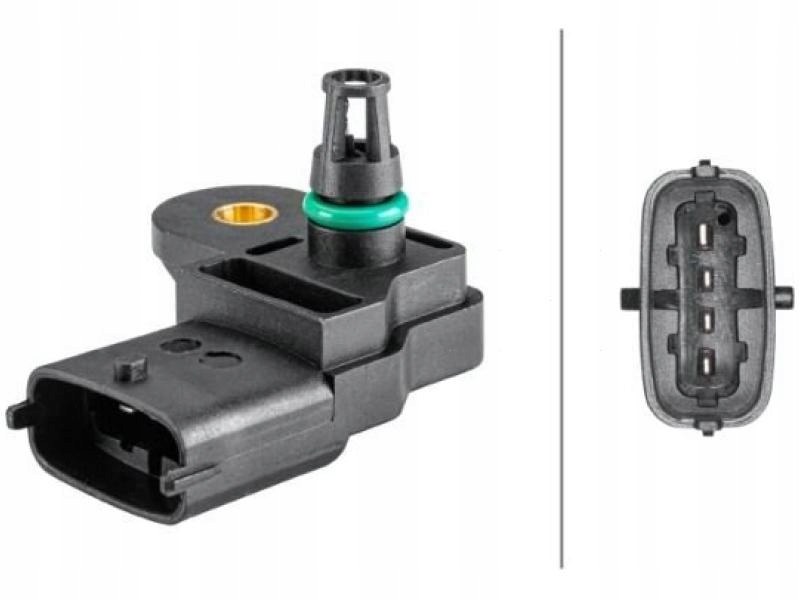 Czujnik ciśnienia w kolektorze ssącym (4 pin) pasuje do: IVECO DAILY III; F Producent części Hella