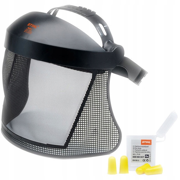 OSŁONA TWARZY I SŁUCHU STIHL ZESTAW STOPERY GPA 33