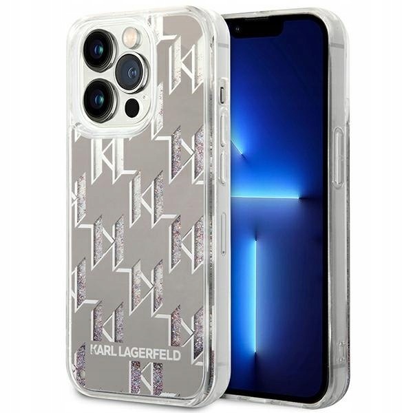 Karl Lagerfeld KLHCP14XLMNMS iPhone 14 Pro Max 6,7" hardcase srebrny/s