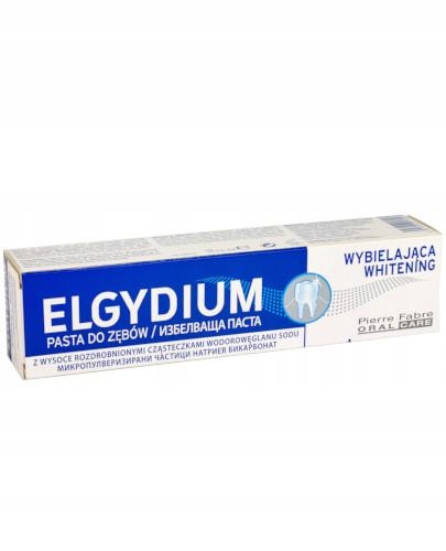 

Elgydium Whitening pasta do zębów wybielająca 75ml