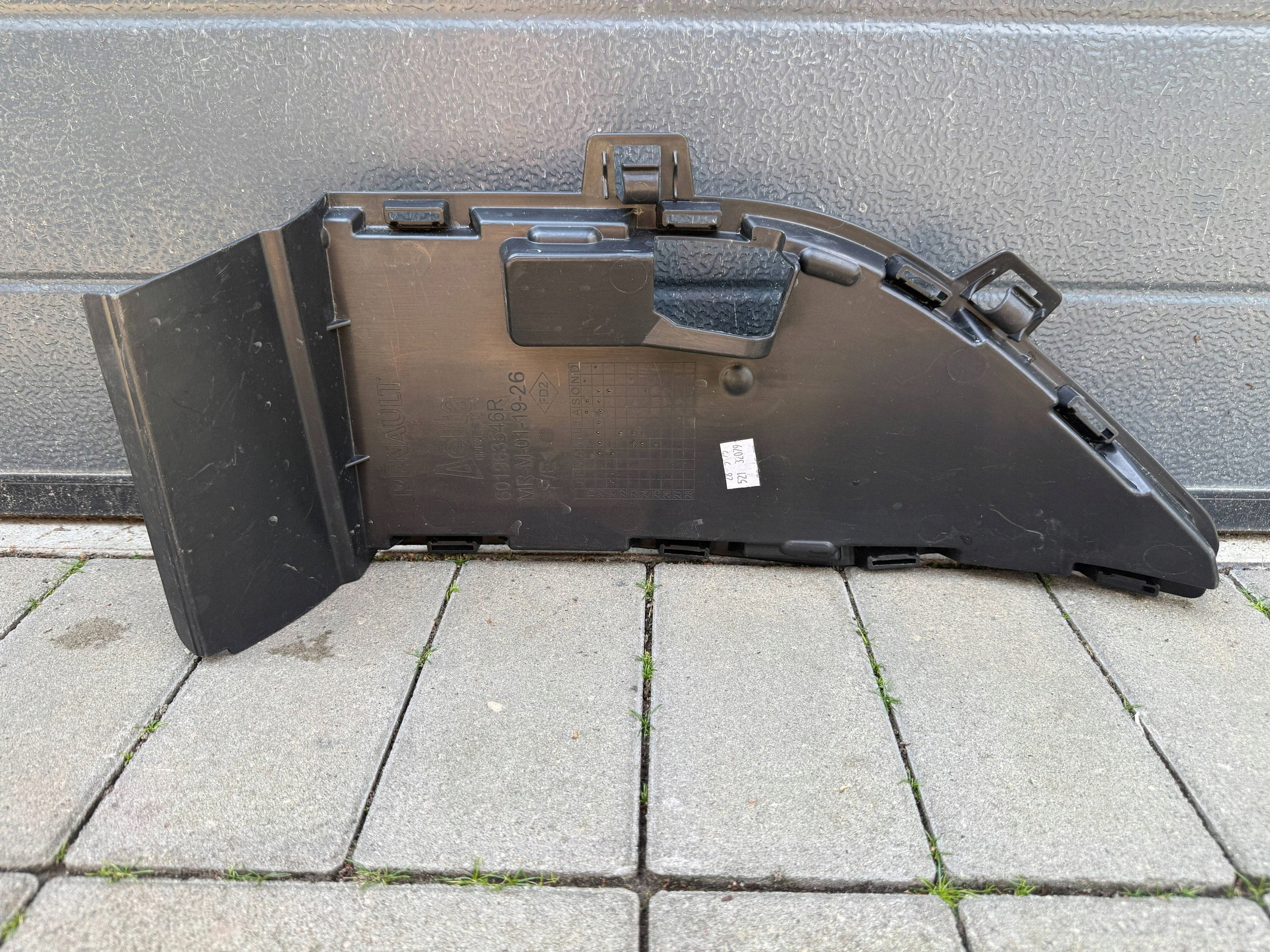 Renault Blende Abdeckung Abdeckung luft 601963546r