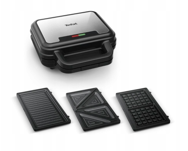 Tefal Sendvičovač Vaflovač Toustovač Elektrický Gril Na Mäso Sendvič 700 W