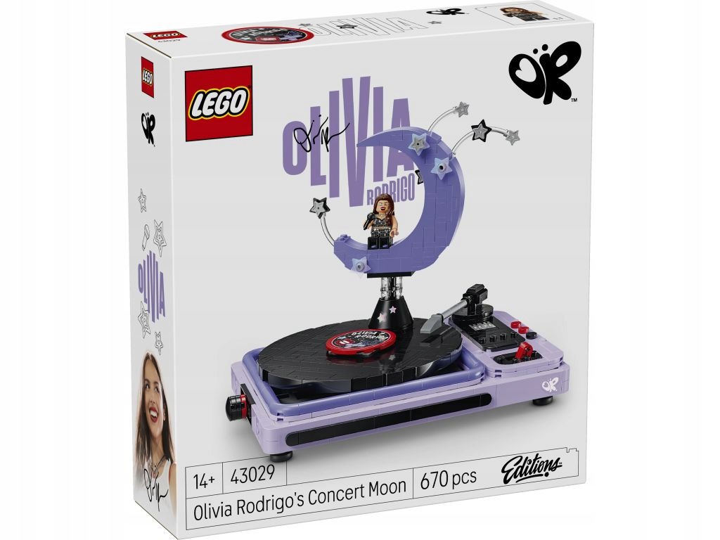 Lego 43029 Editions Měsíc z koncertu Olivie Rodrigo