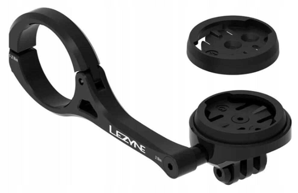 Uchwyt mocowanie Lezyne Garmin Wahoo Gps Forward Mount With Gopro adapter