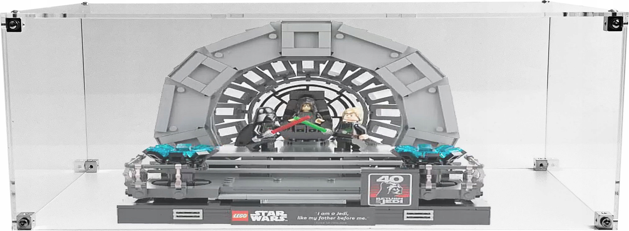 Vitrína Drewlandia pro stavebnici Lego 75352 Diorama: Trůnní sál císaře