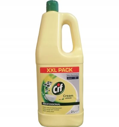 

Cif Mleczko do Czyszczenia Powierzchni Cytryna 2 L