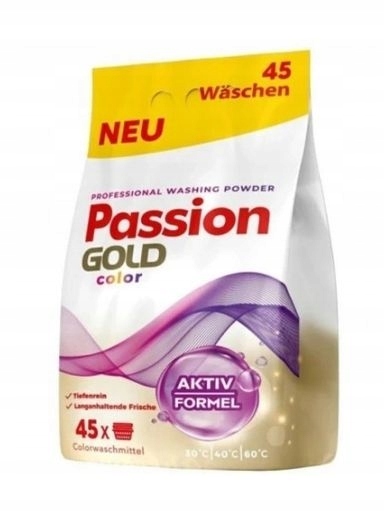 Levně 3x Passion Gold barevný prášek, 2,7 kg