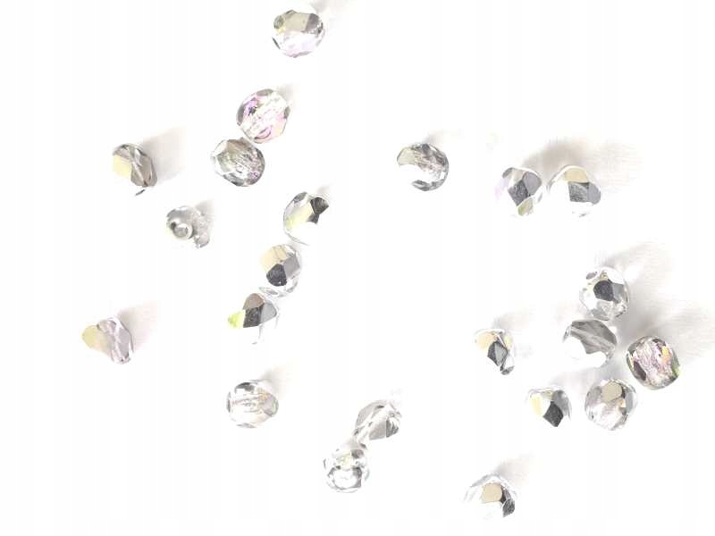 Koraliki Fire Polish 00030/26536-Crystal Vitrail Light 40 szt. 4 mm