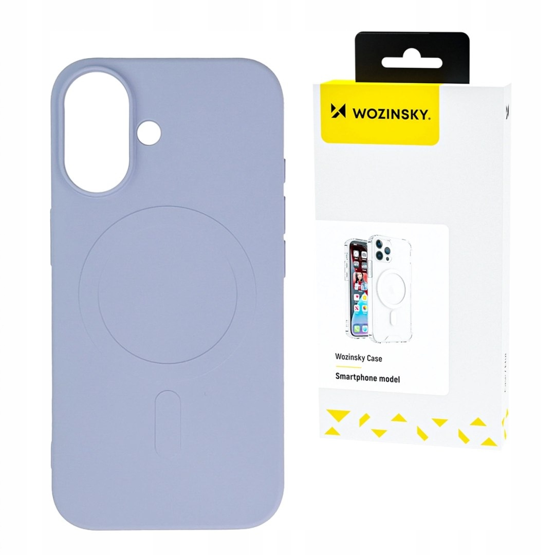 Etui Wozinsky Liquid Silicone Case MagSafe na Samsung Galaxy S24 Fe fiole
