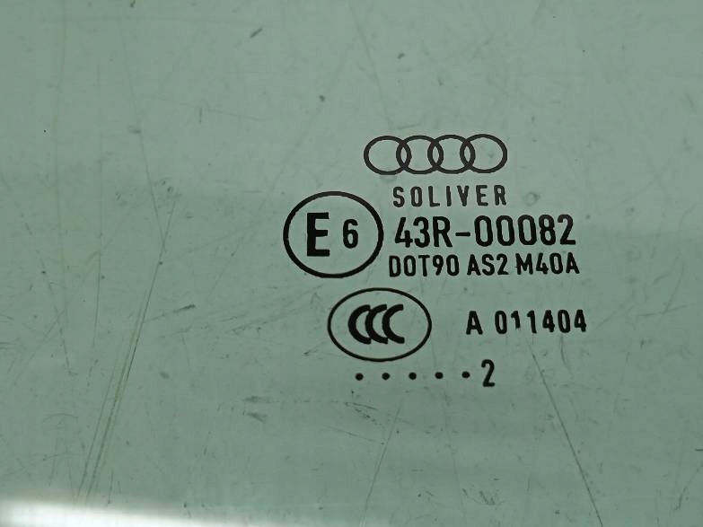window door right front 5D 2012 ROK 43R-00082 Audi A1 and (2010- )