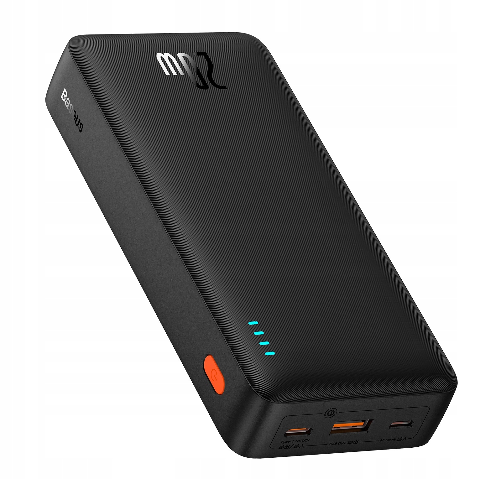 Baseus Powerbank S Rychlým Nabíjením 20000MAH 20W Usb-c Usb-a S Kabelem