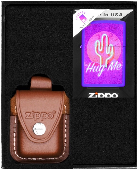 Sada Zippo Zapalovač Retro Cactus Dárkový No4