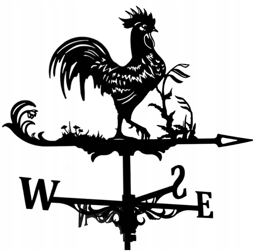 WIATROWSKAZ NA DACH KOGUT KHAYNER GARDEN