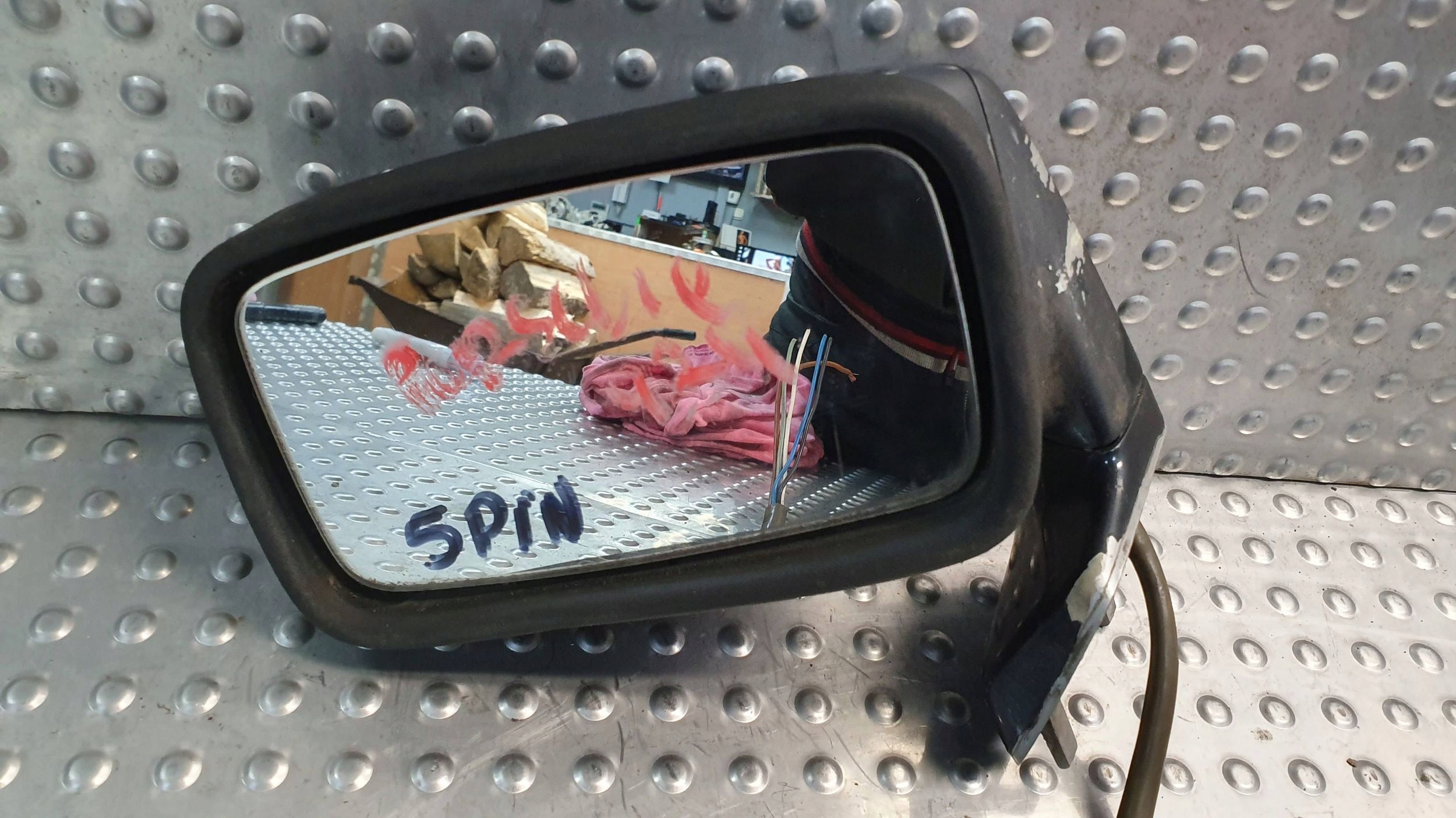mirror left PORSCHE 928 924 944 5 PIN 928731023 76