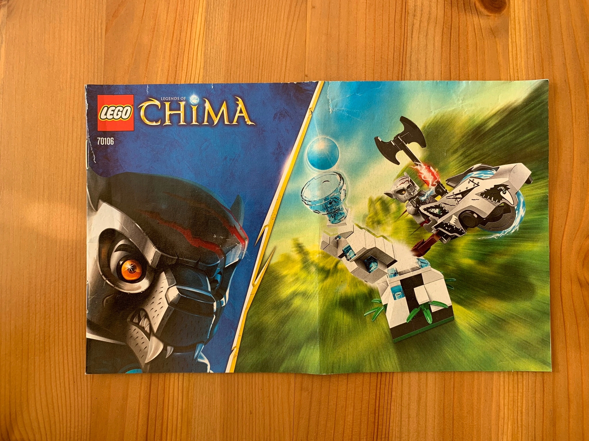 LEGO 70106 - instrukcja