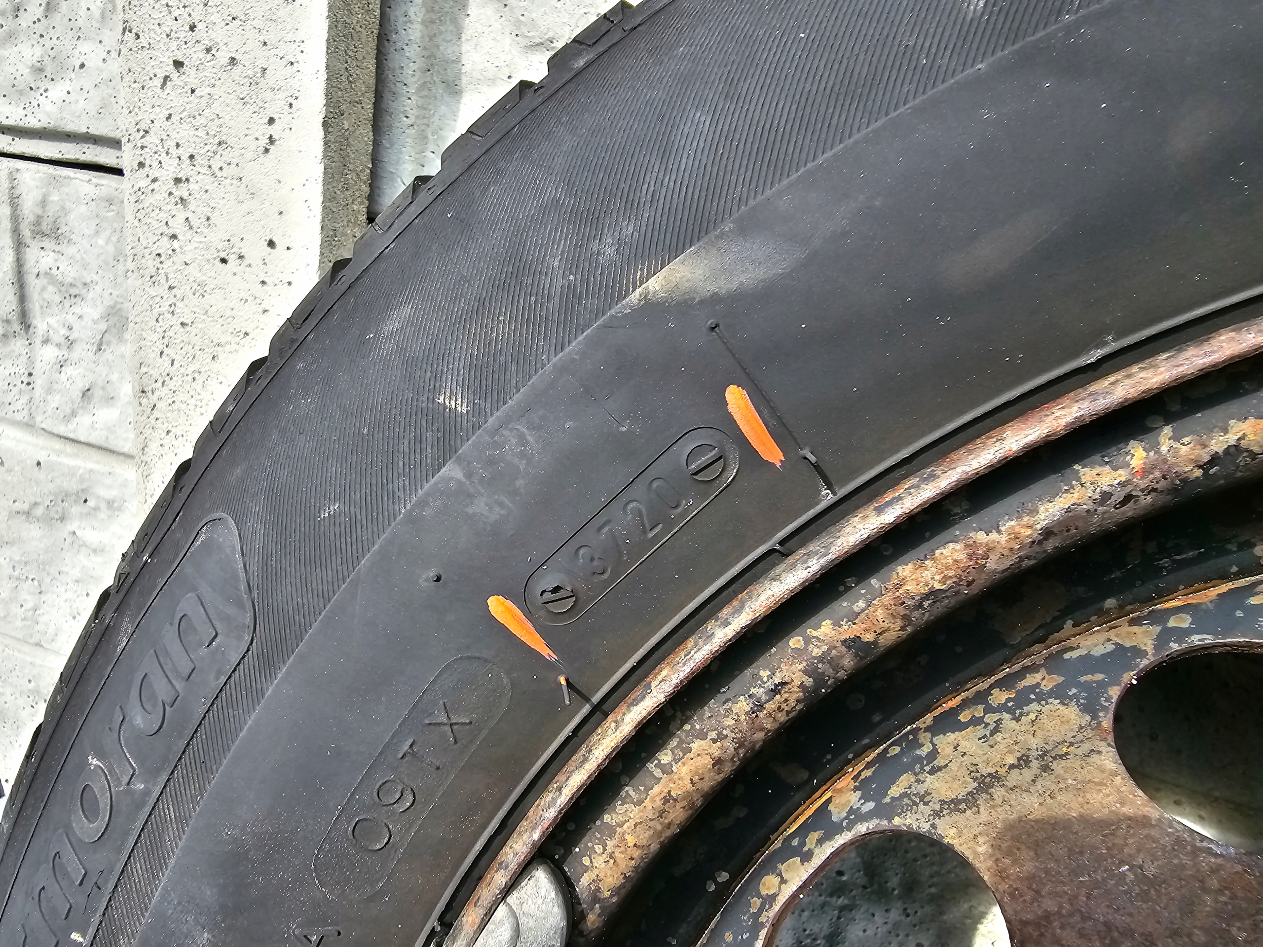 KOŁO ZAPASOWE DOJAZDOWE 4X108 ET27 PARTNER BERLINGO III 08- # 2717 Rozstaw śrub 4x108