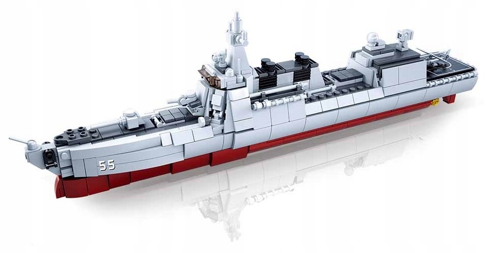 

Klocki Sluban wojskowy okręt Niszczyciel Lego