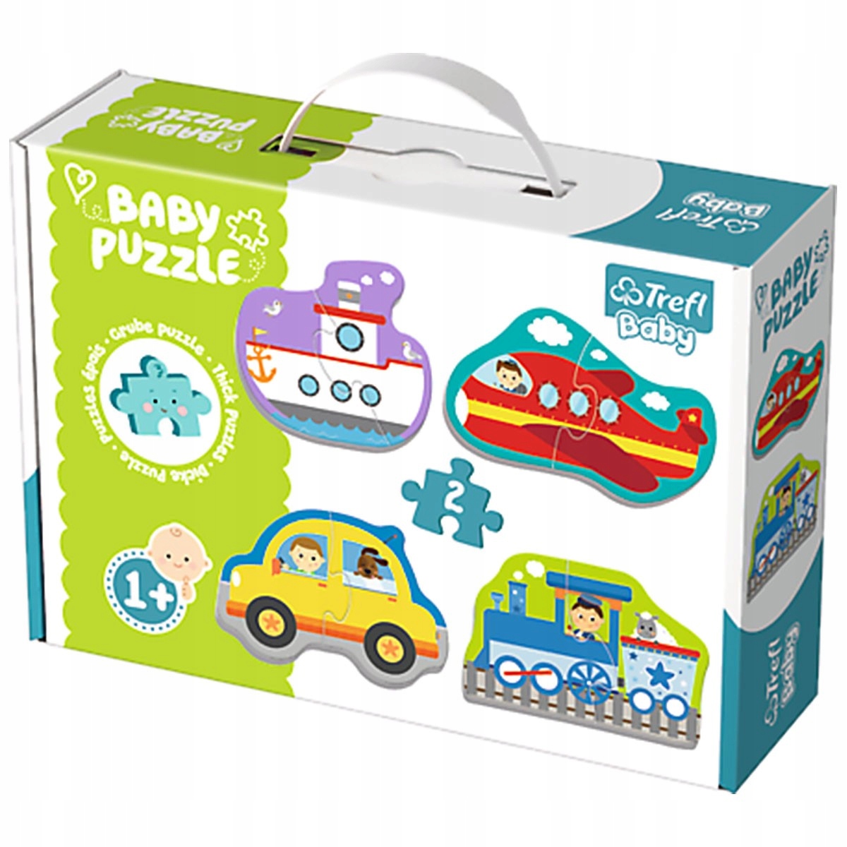 

36075 Trefl Baby Puzzle Pojazdy Transportowe