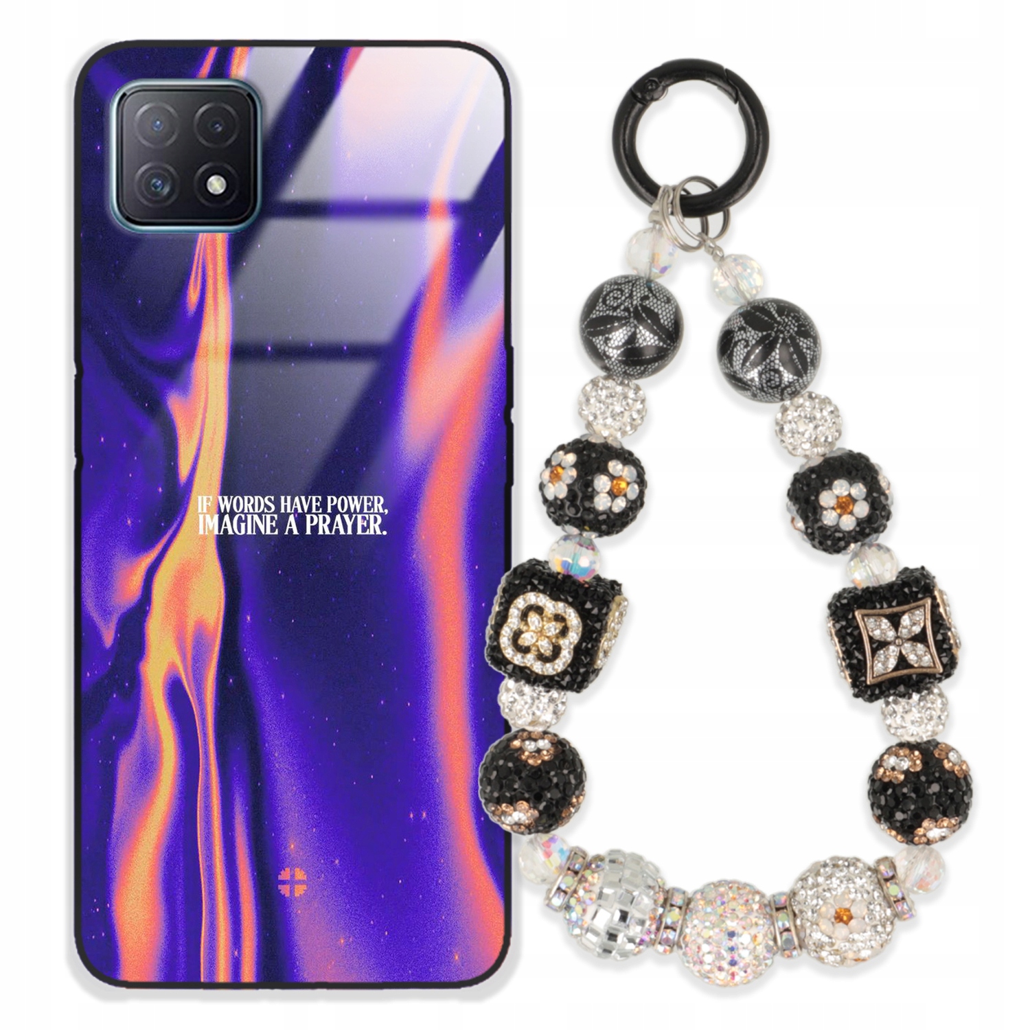 Puzdro Na Oppo A72 5G Case Glass| Kľúčenka Elegantné Prémiový Dizajn Puzdra