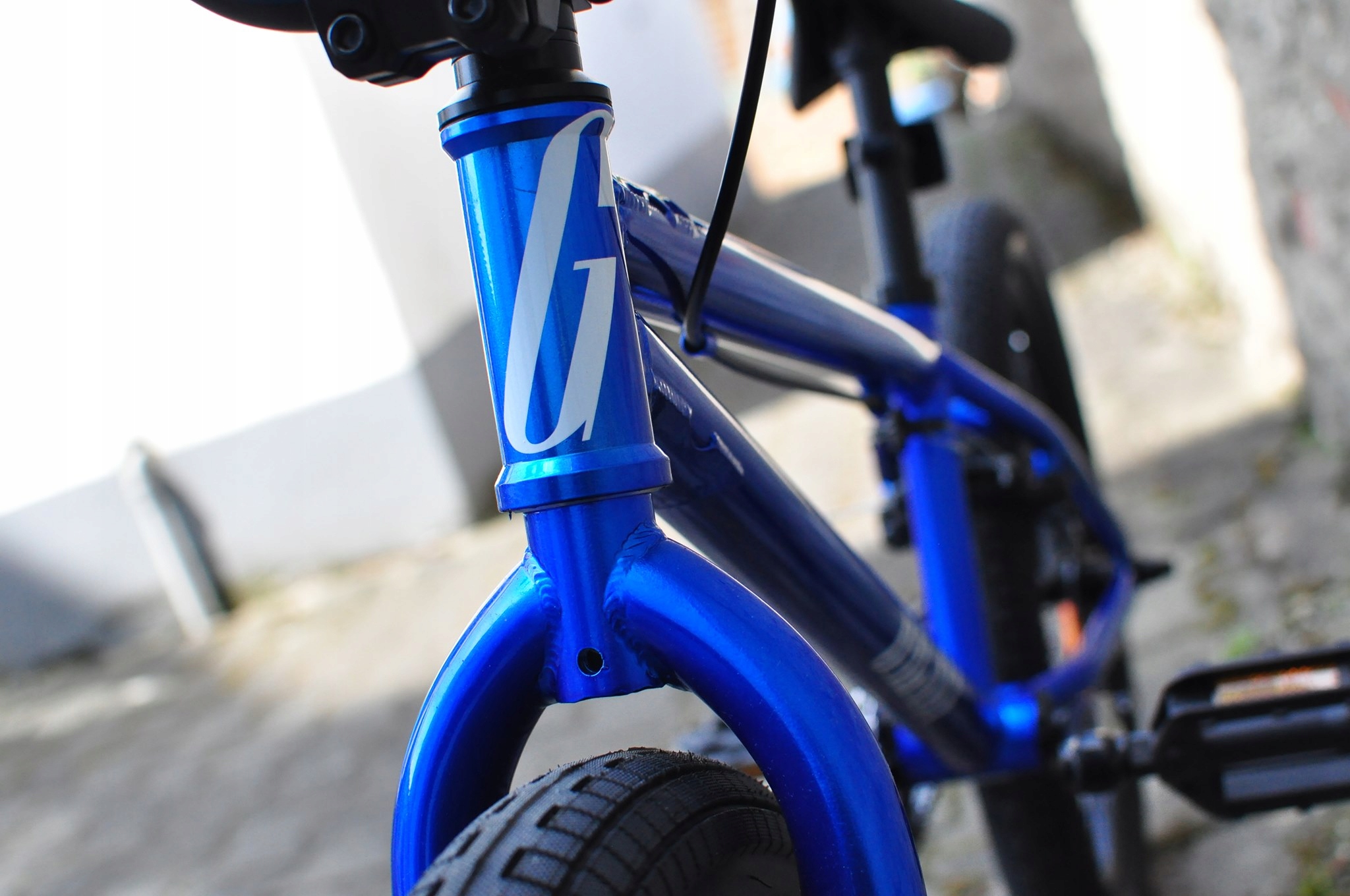 Rower BMX Galaxy Spot 20 niebieski wyczynowy Model Galaxy Spot