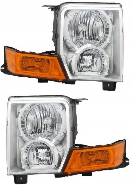 

Jeep Commander Reflektor Lampa Przednia Komplet