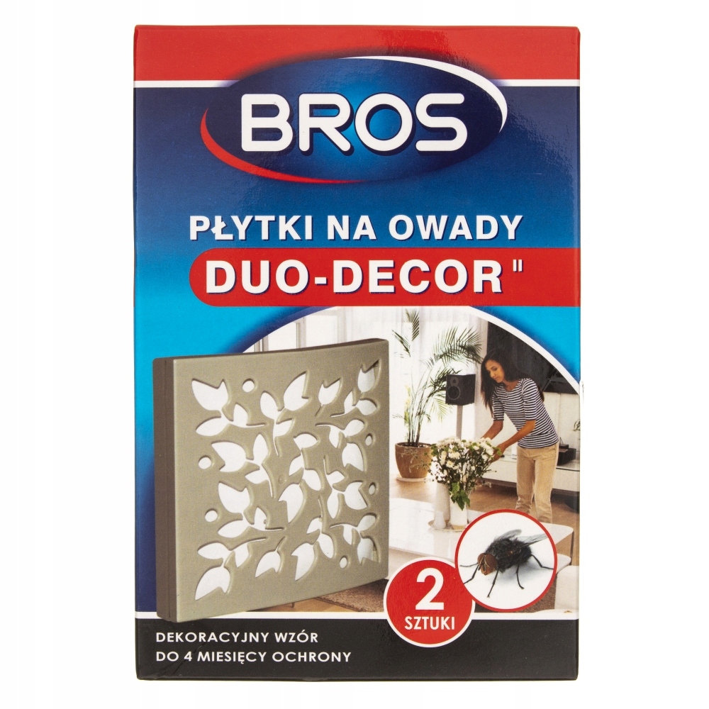 BROS PŁYTKI NA OWADY DUO DECOR MUSZKI OWOCÓWKI