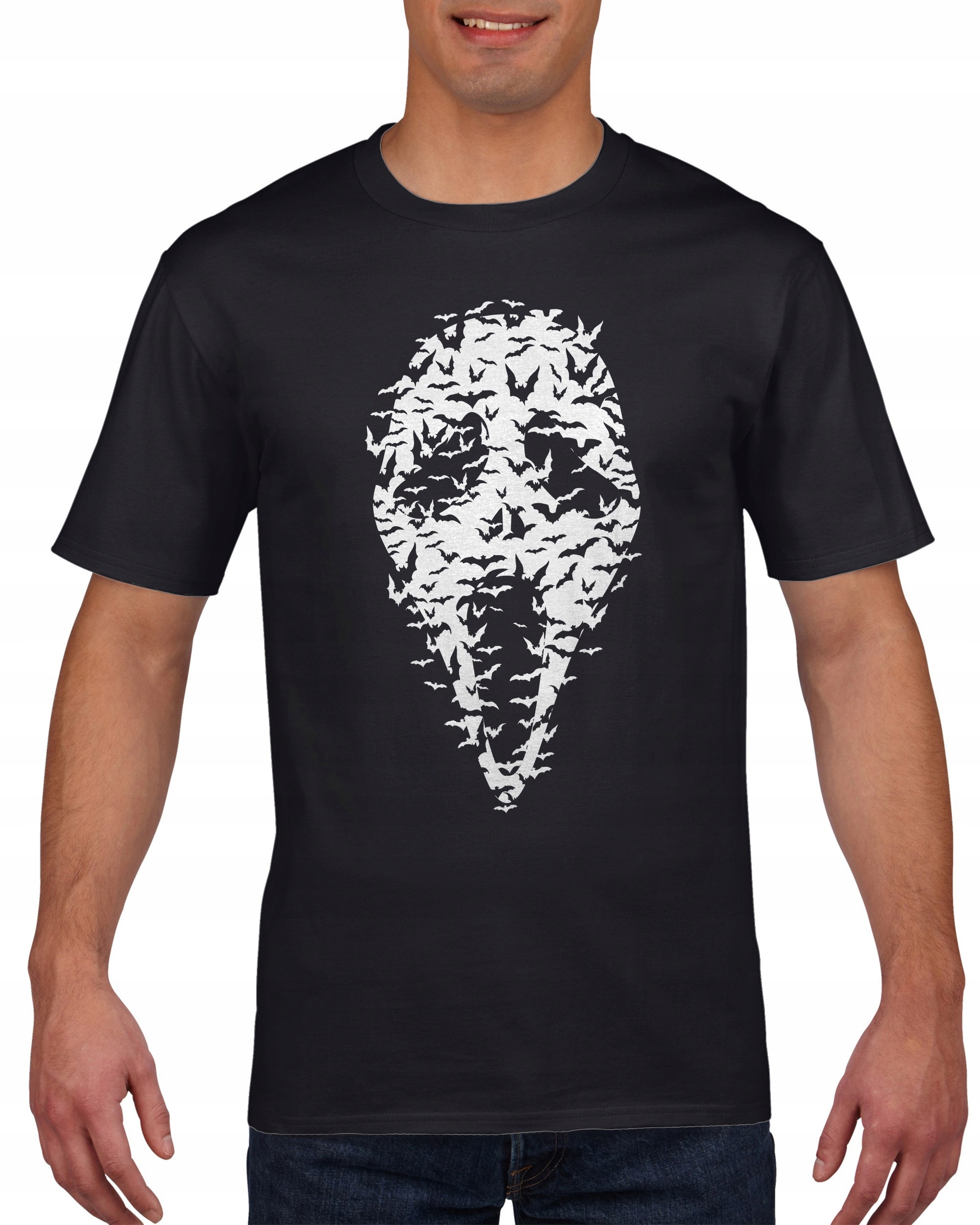 

Koszulka męska Krzyk Nietoperze c XL