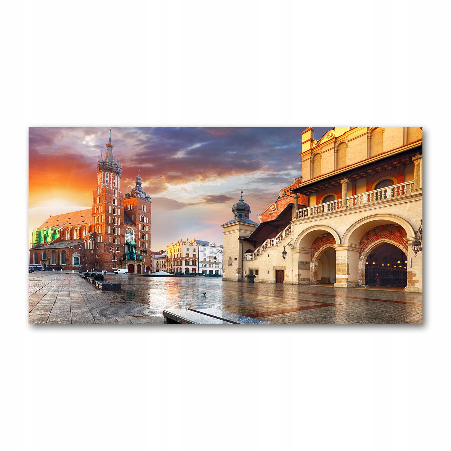 

Foto-obraz akryl Kraków Polska zdjęcie 140x70 cm