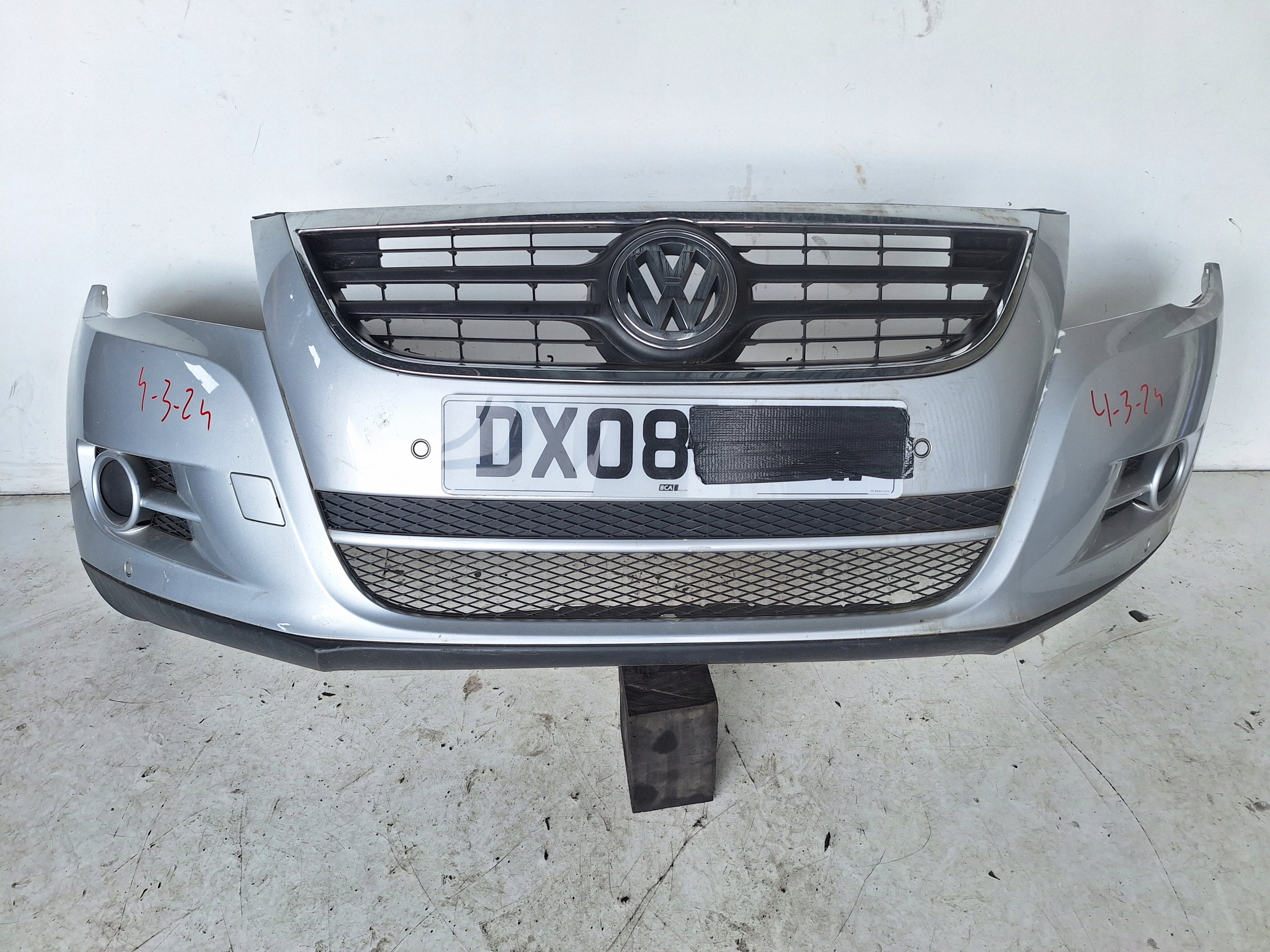 VOLKSWAGEN TIGUAN e 5N0 07-11 Paraurti + 6 X PDC