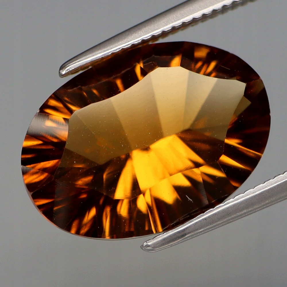 Přírodní křemen 5,14 ct Nádherný Oranžový Kámen video IKW1066