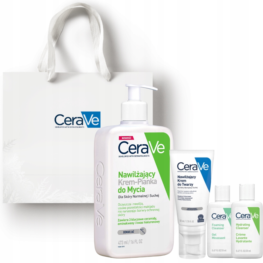Zestaw prezentowy CeraVe Krem-Pianka Nawilżający, Krem do Twarzy