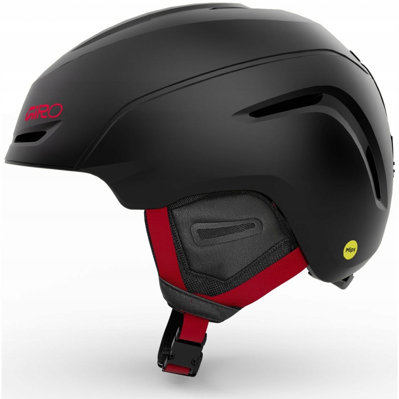 Giro Přilba Neo Mips lyžařská černá-červená mat M (55,5-59 cm)