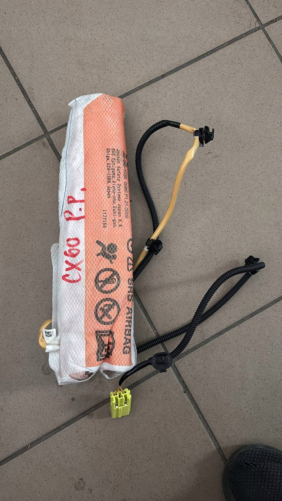 airbag air side right side Mazda CX-60 CX60