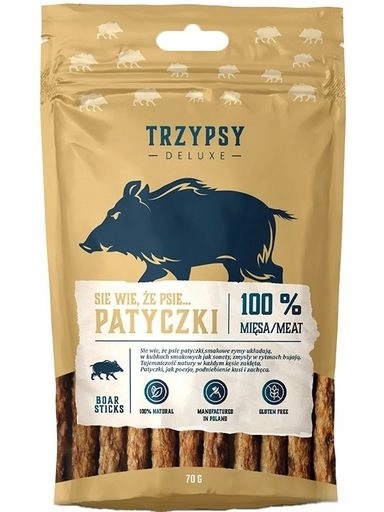 5 x TrzyPsy Tyčinky Divočák 70 g