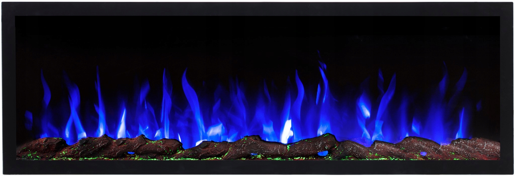 AFLAMO PRIDE S127 KOMINEK ELEKTRYCZNY LED BEZ GRZANIA CIENKA RAMKA ŚCIENNY Kod producenta AV-WM127PRI-S