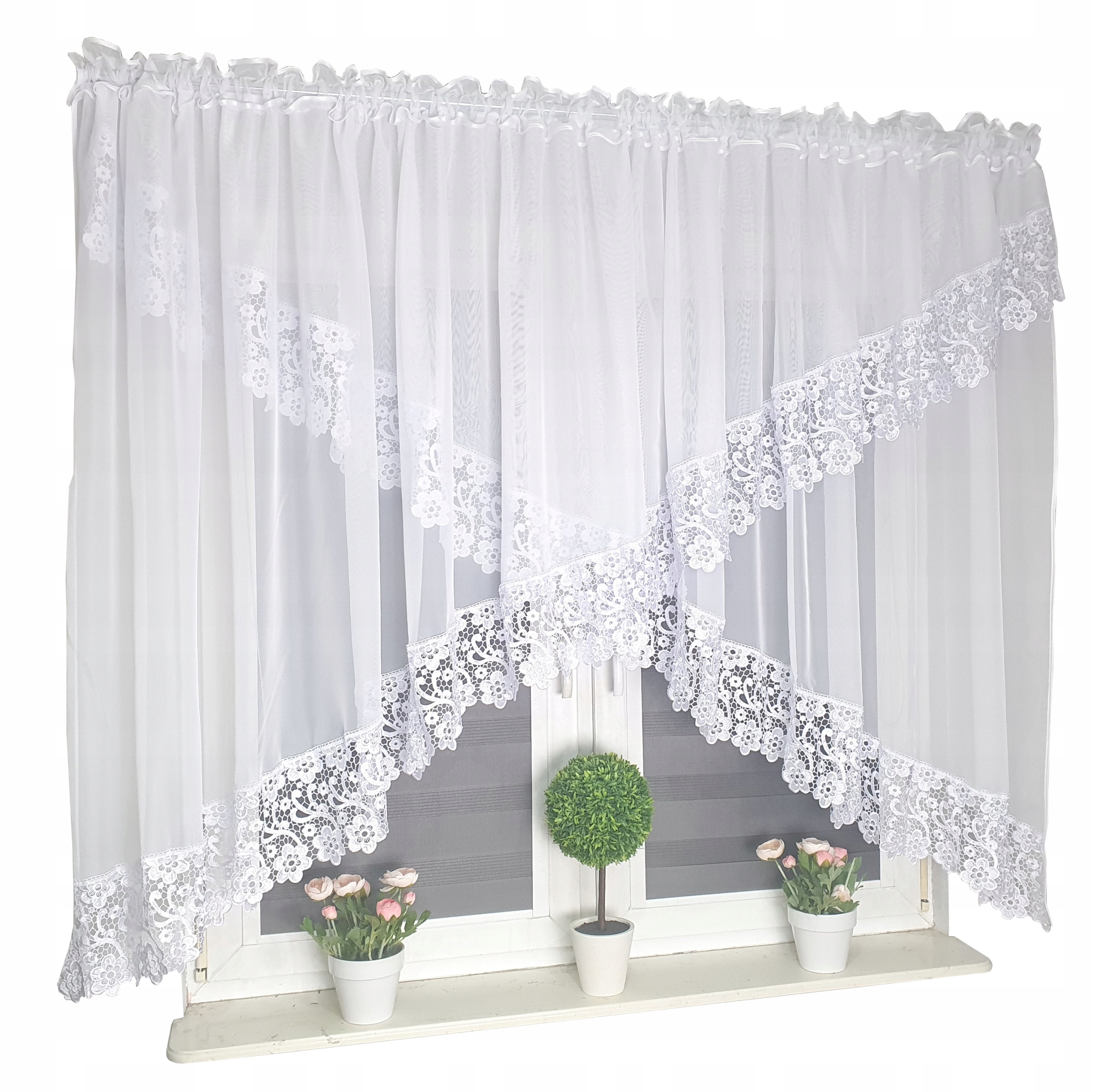 

Firana Prosta Gotowa Woal 400x160 Firana Z Gipiurą