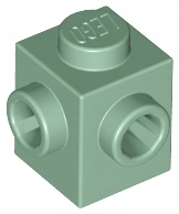 

Lego 26604 Klocek 1x1 2 Pin sand green Nowy (1g)
