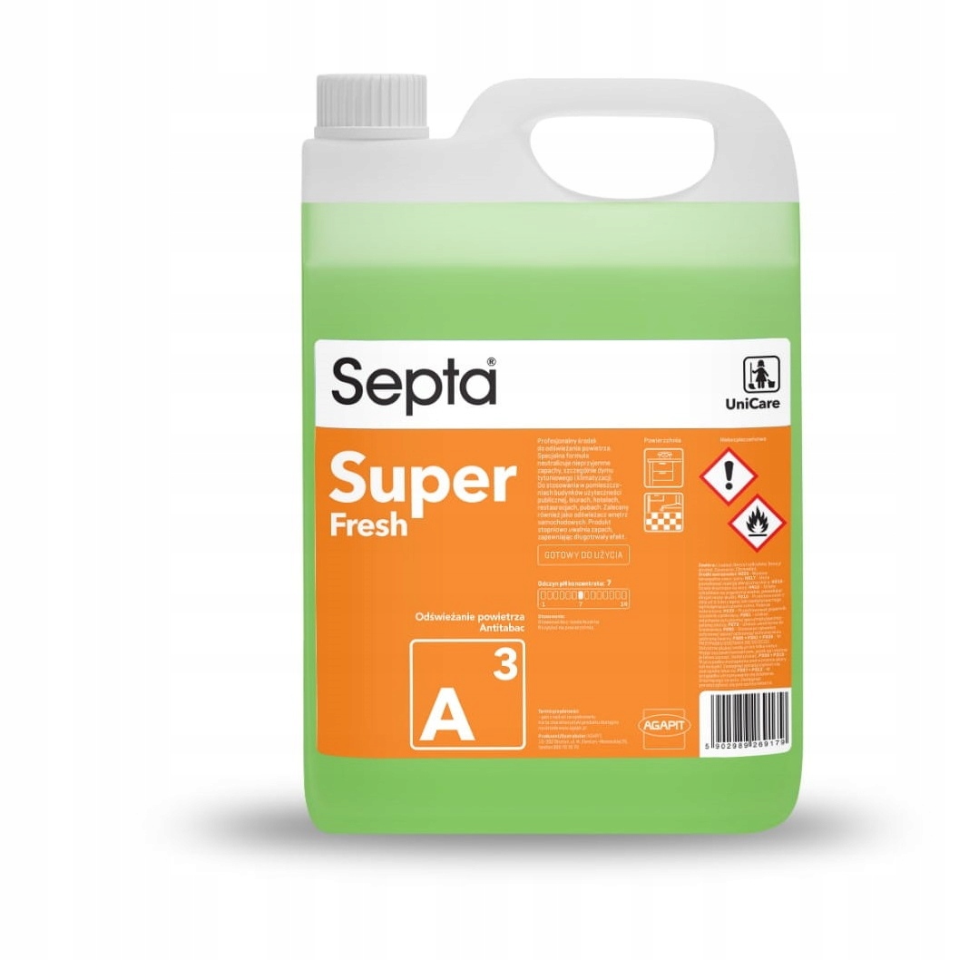 Levně Septa Fresh A3 5 L – osvěžovač vzduchu s vůní Antitabac