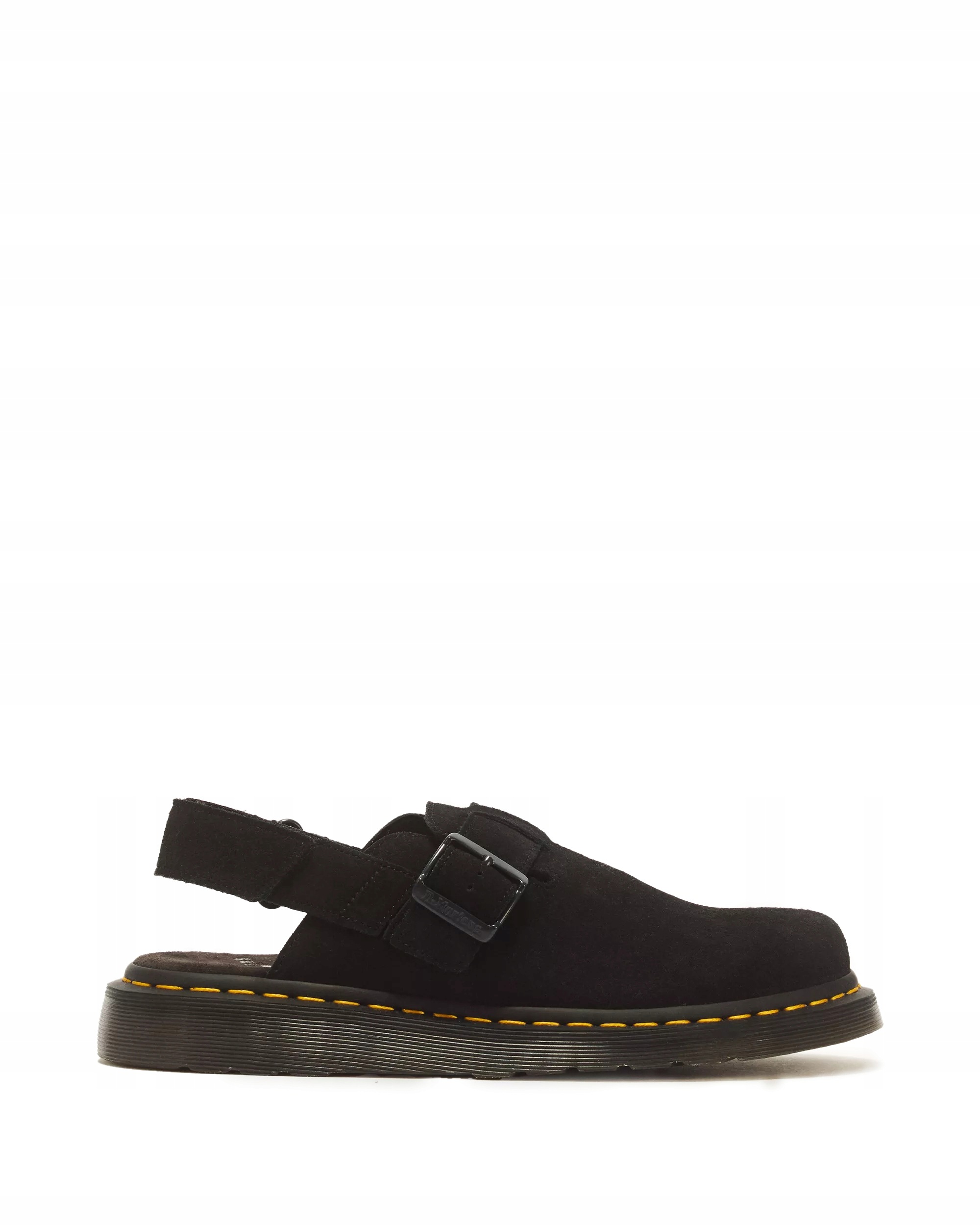Dr. Martens Jorge II Suede Nazouváky Kožené Semišové Černé Vel. 44