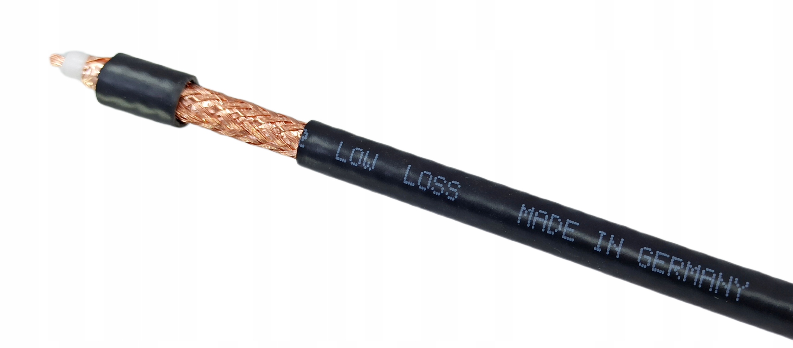 20 metrów kabel koncentryczny RF-7 przewód niskostratny Satec