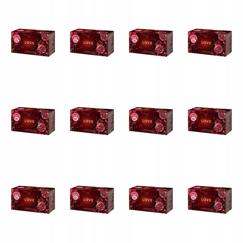 Ovocný čaj Teekanne „love“ Limited Edition 20 sáčků x 2,25 g X12