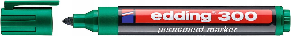

Marker permanentny Edding 300 zielony okr.