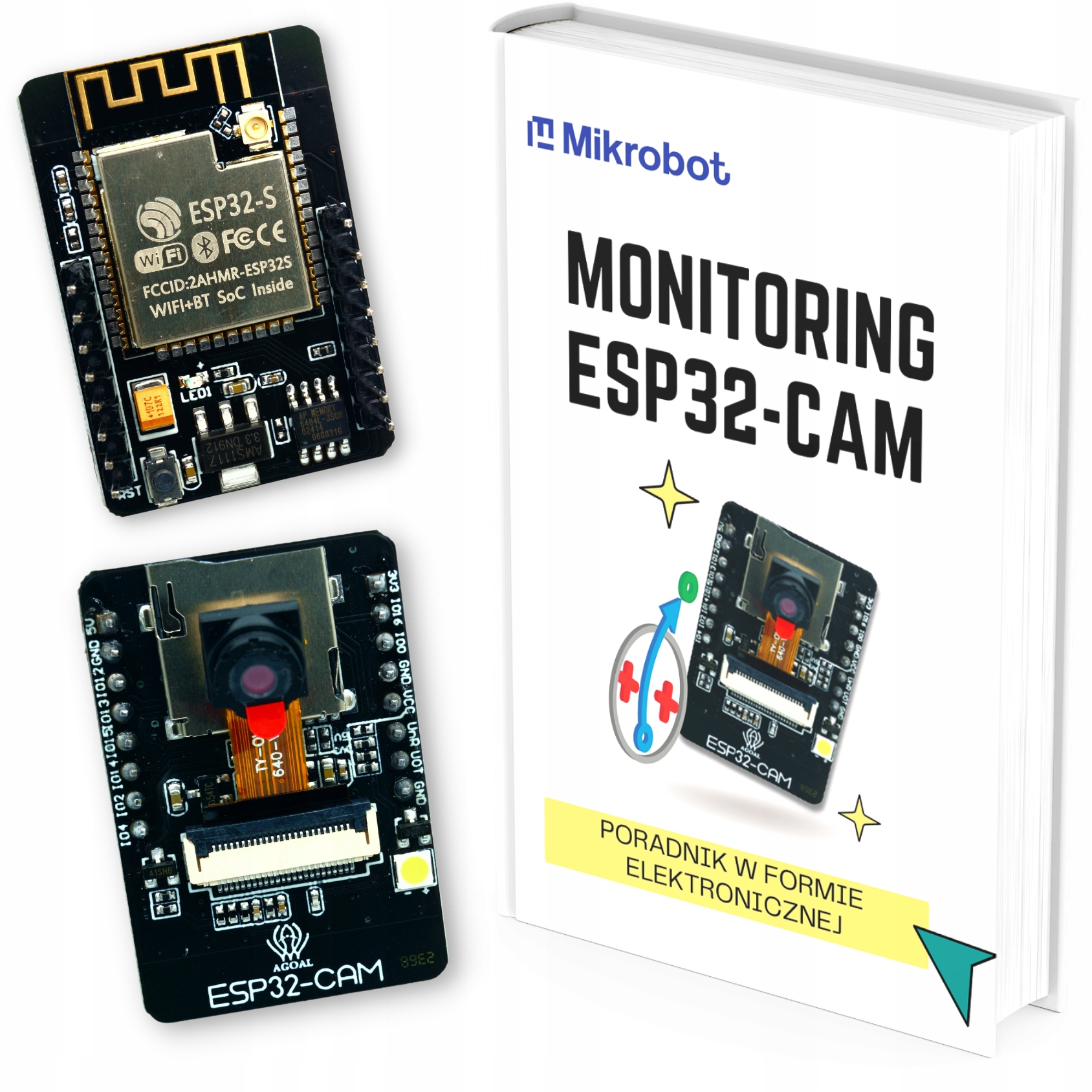 

ESP32 Cam ESP-32S WiFi Mikrokontroler OV2640 Moduł