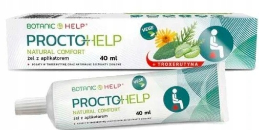 

ProctoHELP Natural Comfort żel na hemoroidy 40 ml