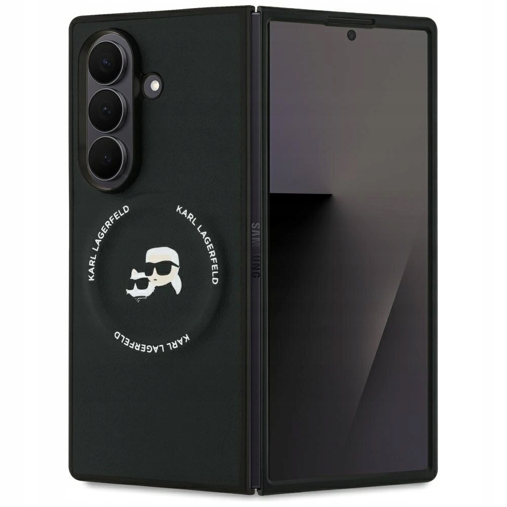 Pouzdro pro Samsung Fold7 Karl Lagerfeld, černé