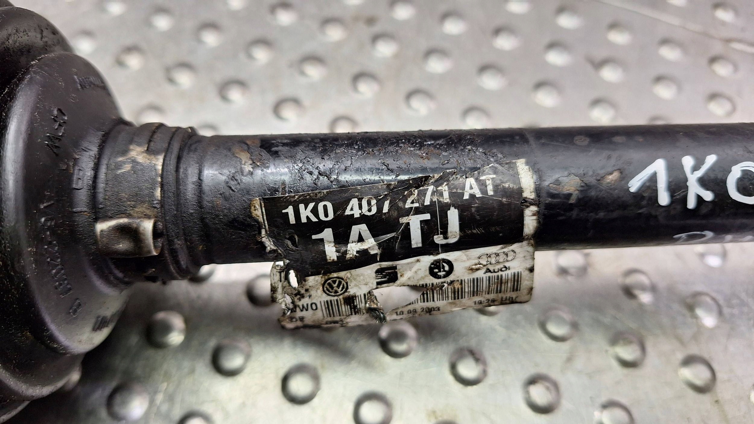 semi-axis left front 1K0407271AT A3 8P GOLF VI YETI LEON II OCTAVIA II 1.9 TDI