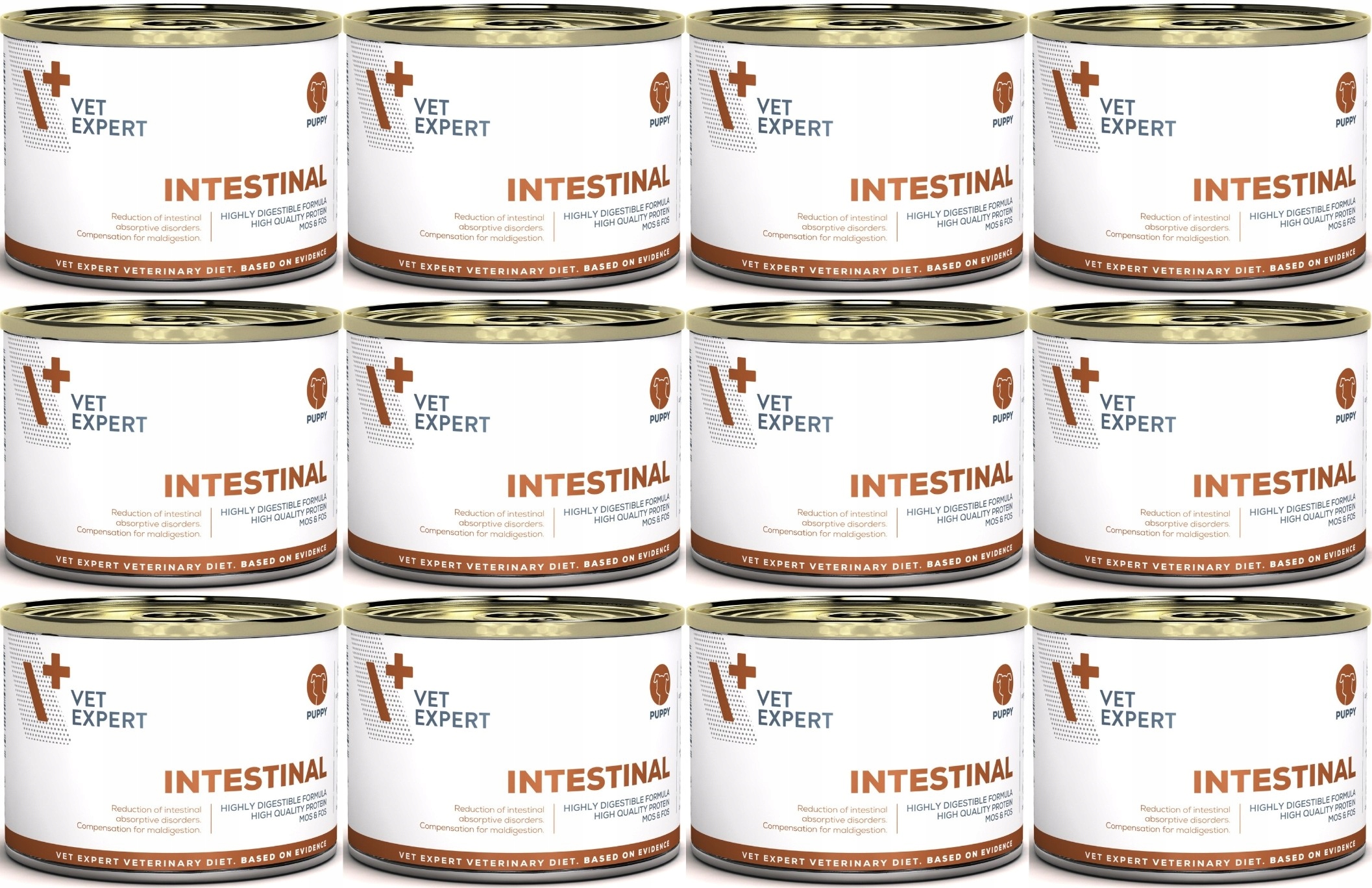Levně 4T VetExpert Dog Intestinal Puppy 12 x 200 g