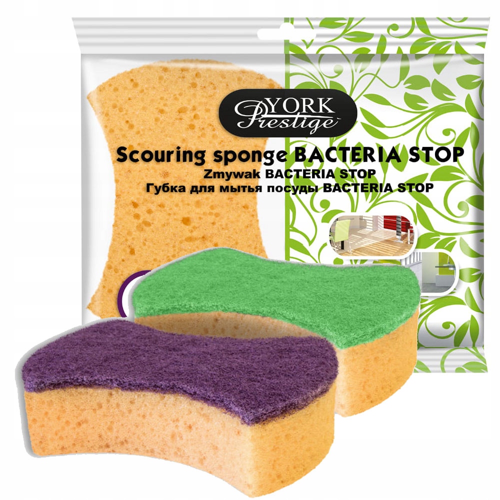 

York Zmywak Bacteria Stop Ergo 2 Szt.