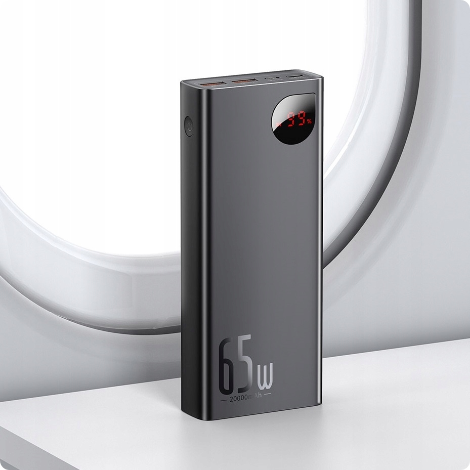 Powerbanka Baseus 20000 mAh čierna